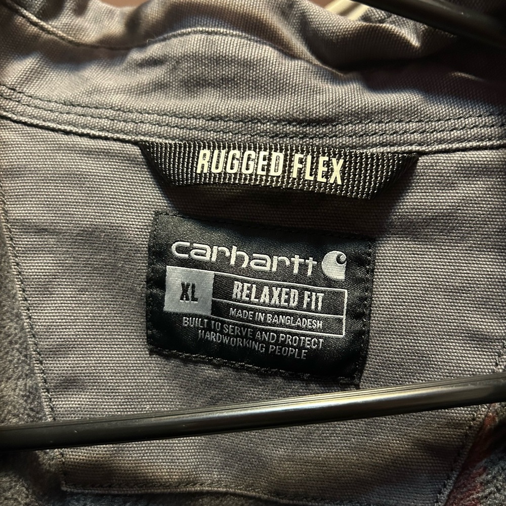 Carhartt Mens Full Button XL  Lined Jacket/Coat